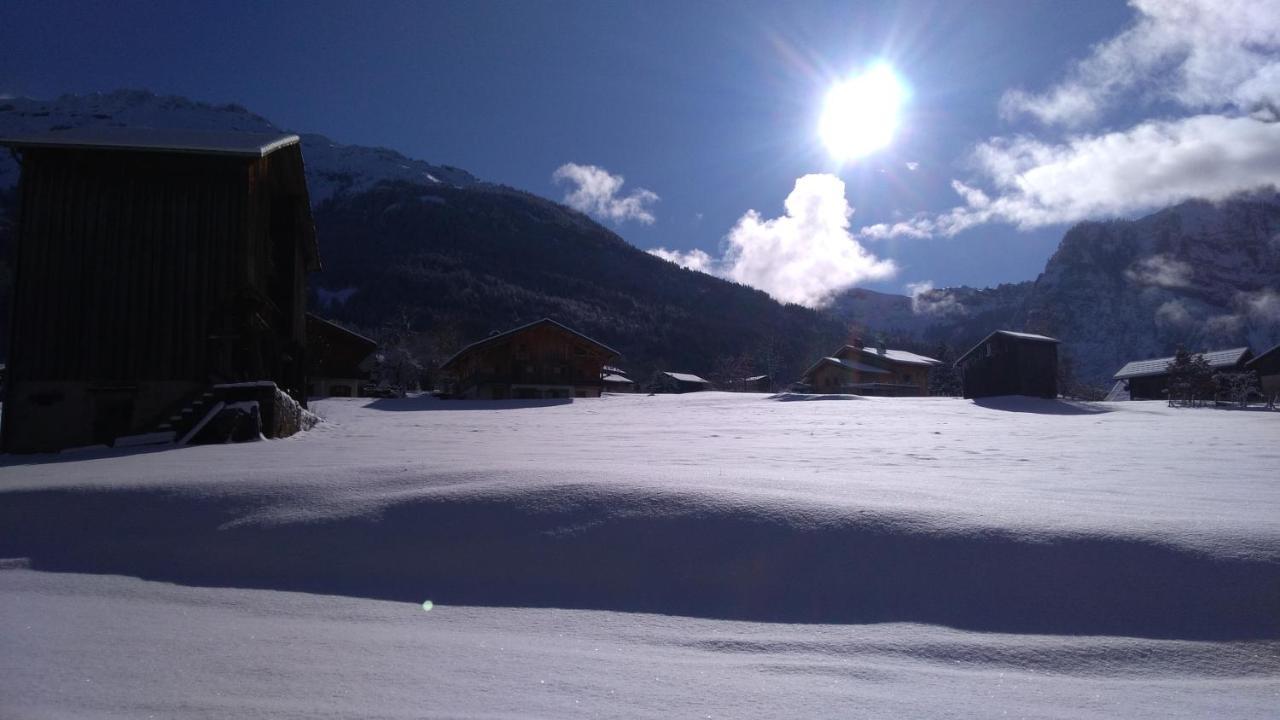 Ferienwohnung La Ferme Du Fay Sixt Exterior foto