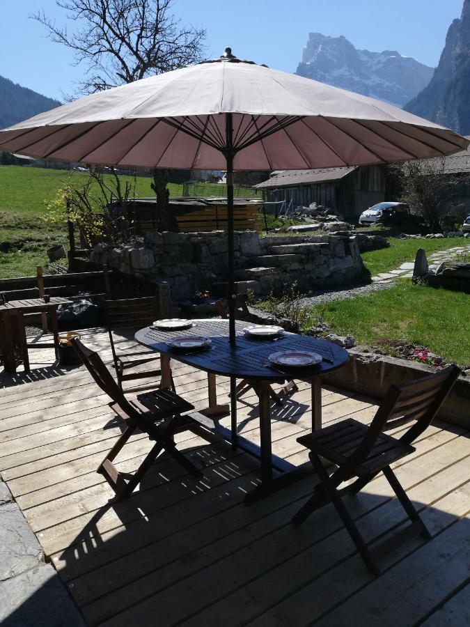 Ferienwohnung La Ferme Du Fay Sixt Exterior foto