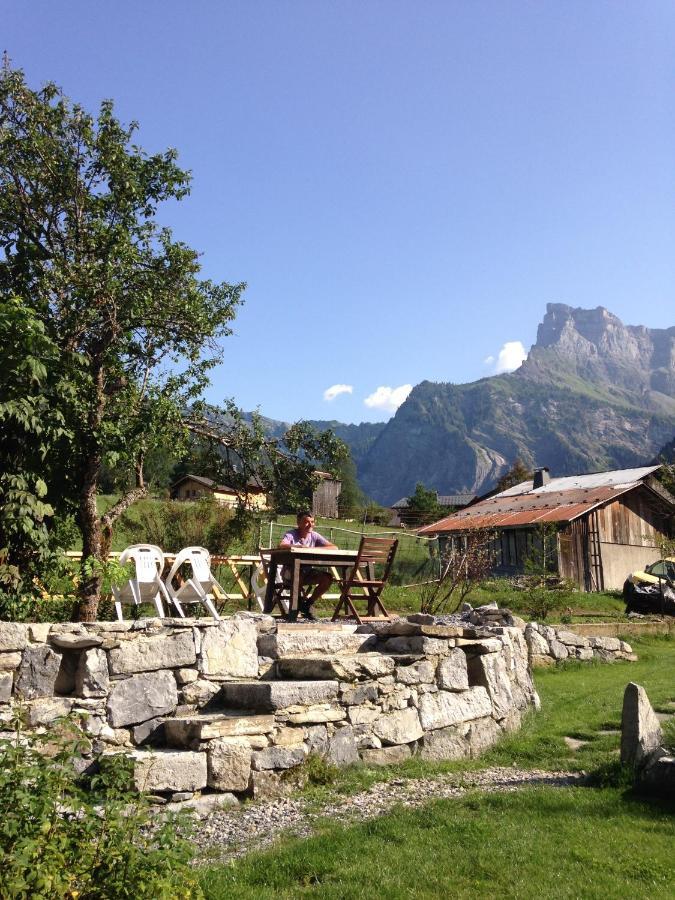 Ferienwohnung La Ferme Du Fay Sixt Exterior foto