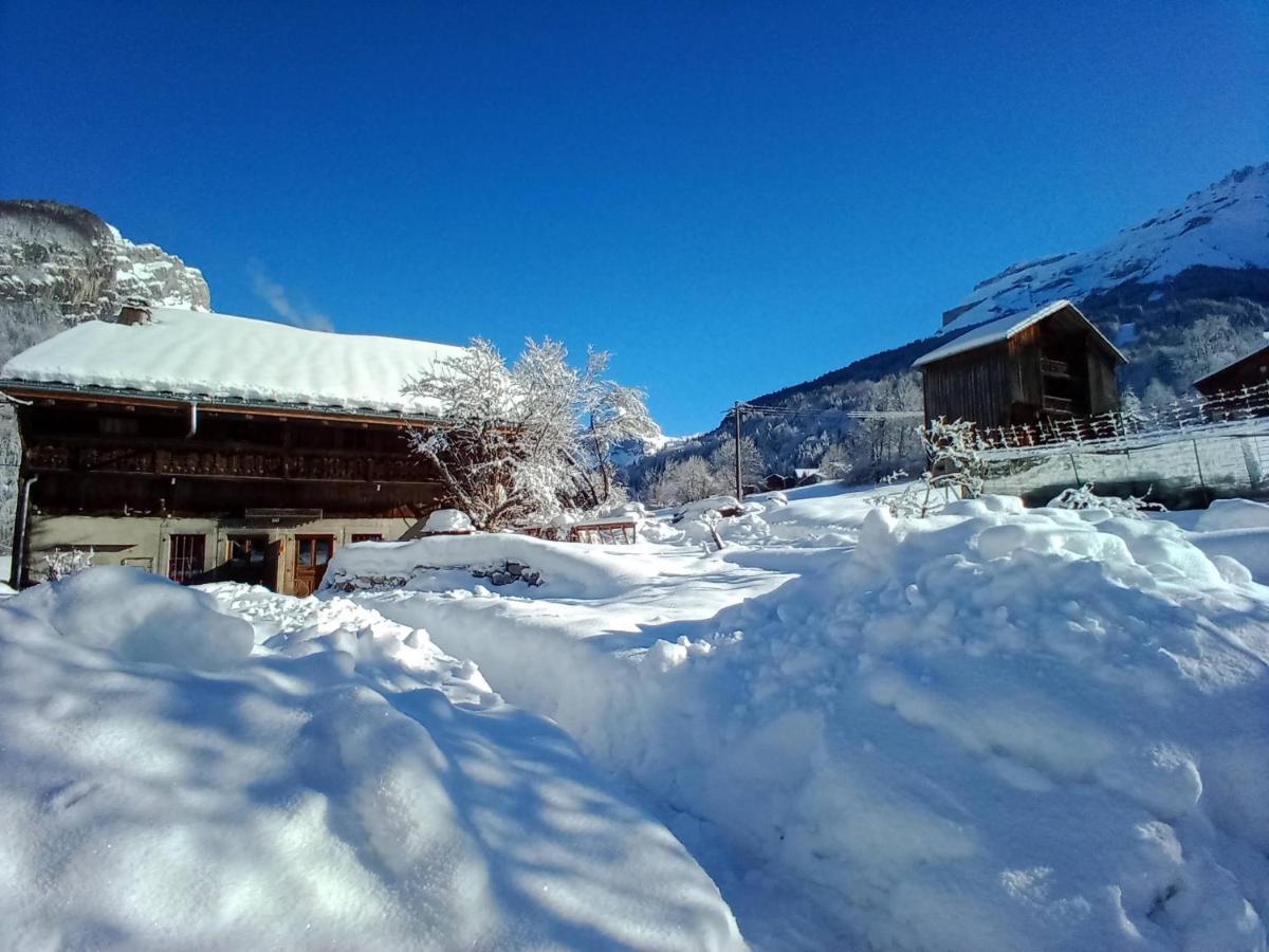 Ferienwohnung La Ferme Du Fay Sixt Exterior foto