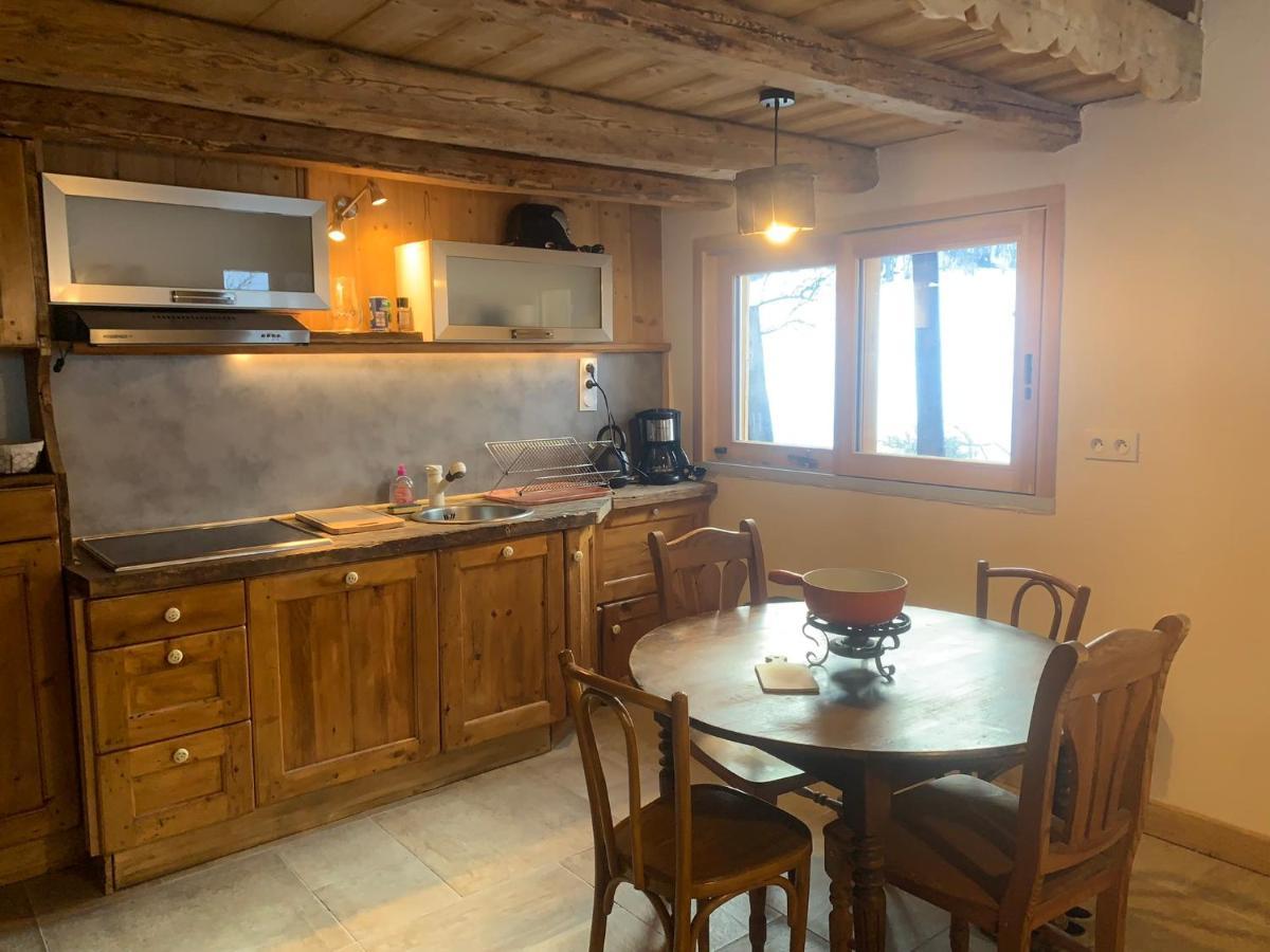 Ferienwohnung La Ferme Du Fay Sixt Exterior foto